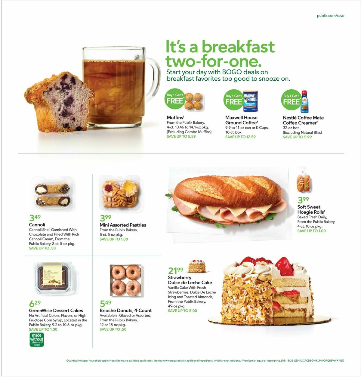 Publix Weekly Ad from August 12