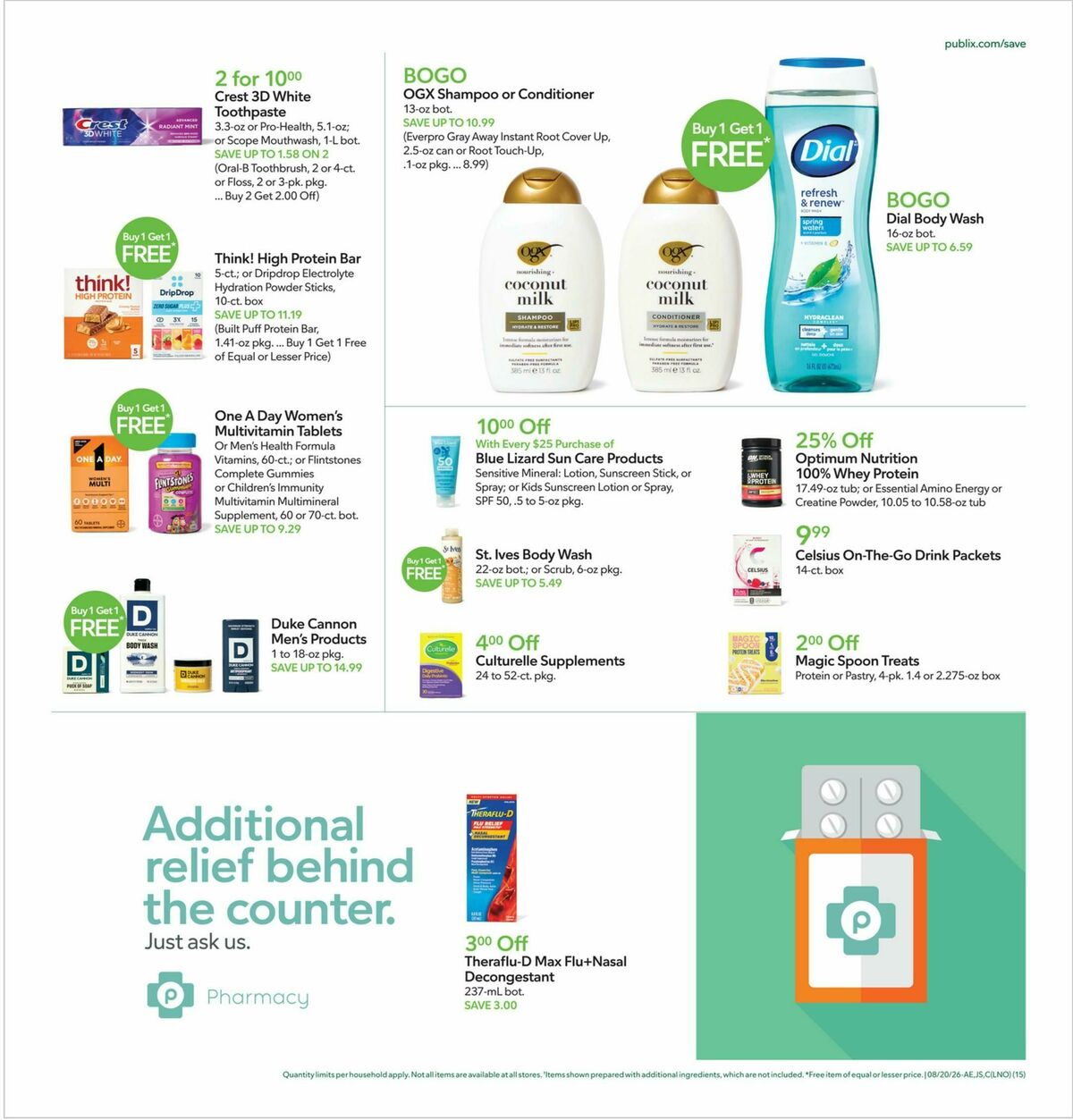 Publix Weekly Ad from August 19