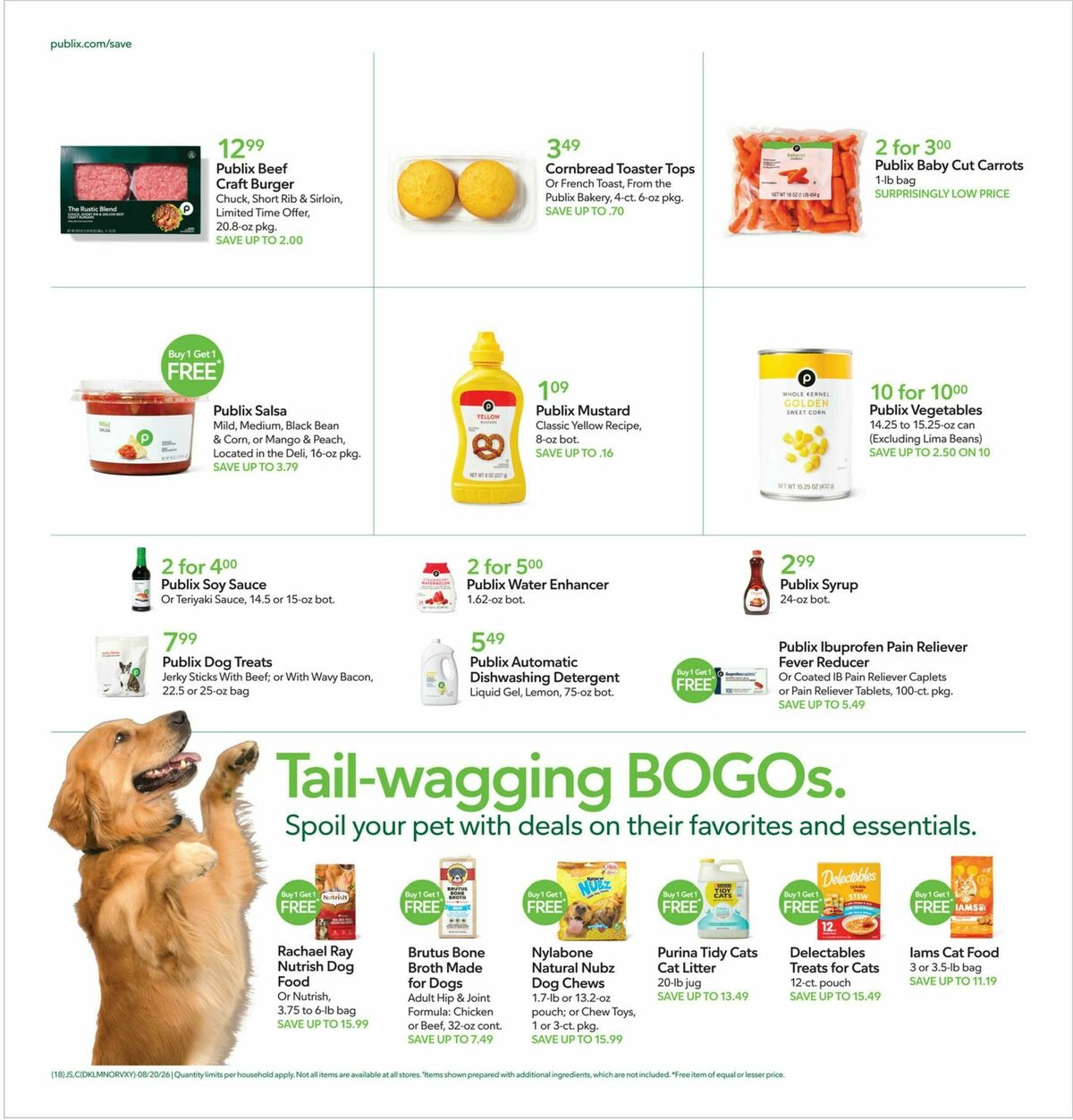 Publix Weekly Ad from August 19