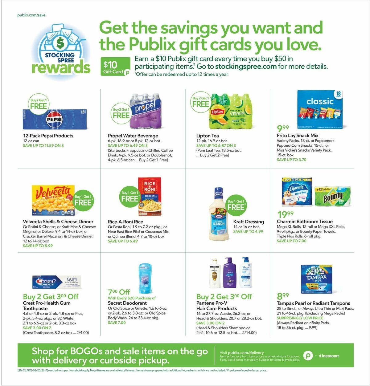 Publix Weekly Ad from August 19