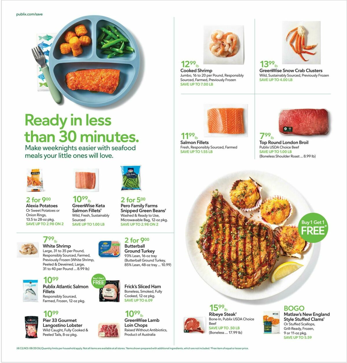 Publix Weekly Ad from August 19