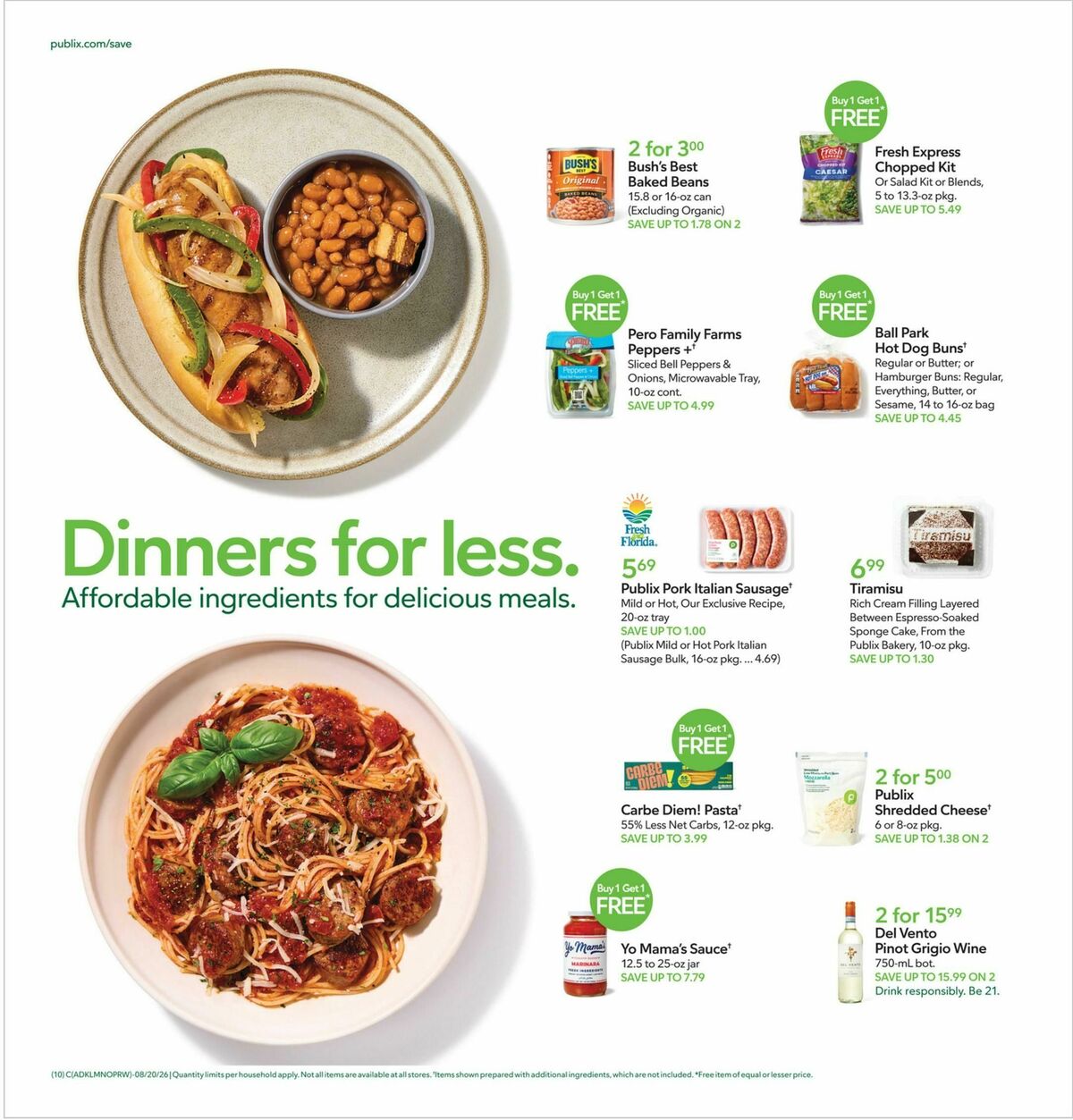Publix Weekly Ad from August 19