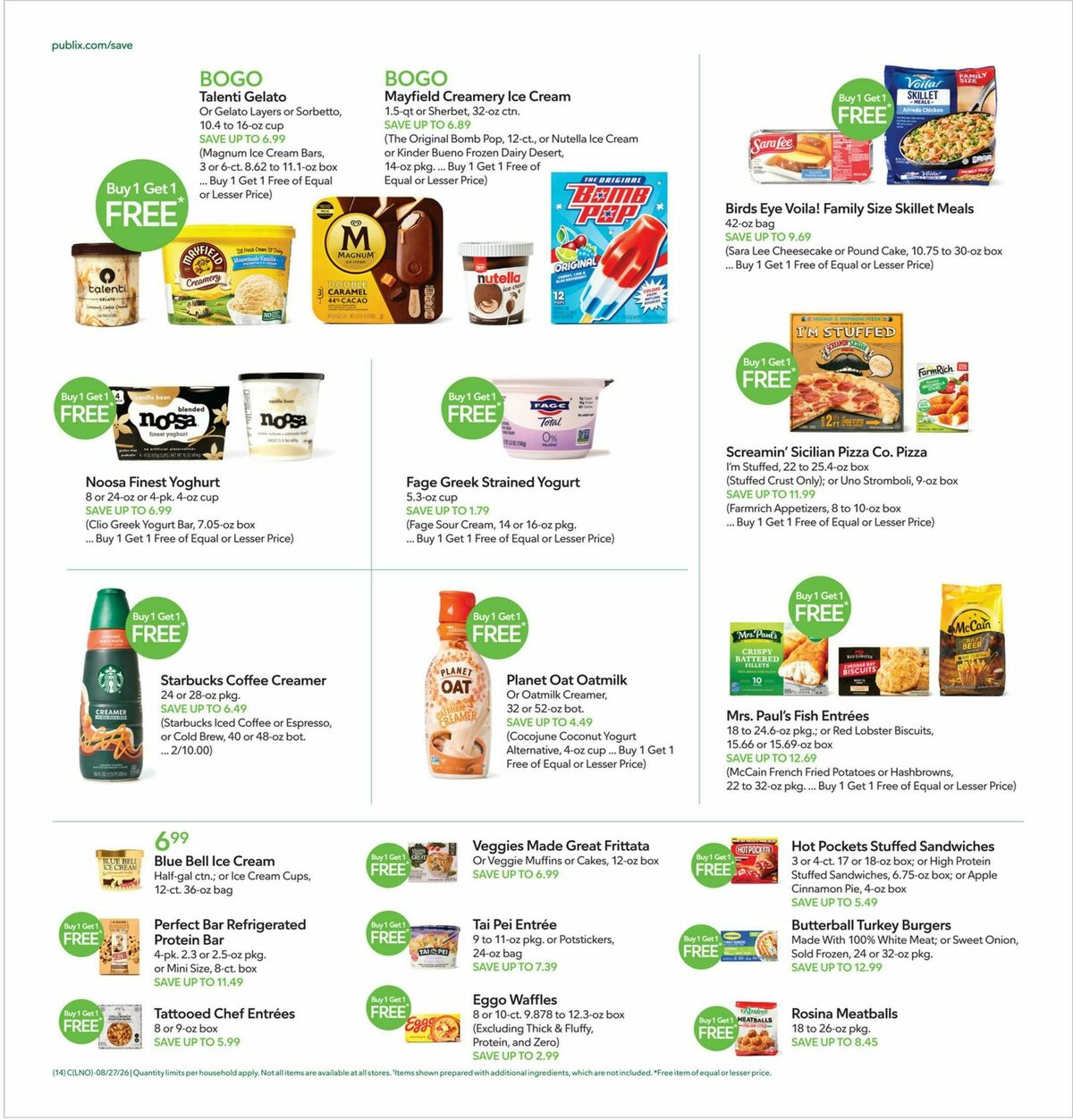 Publix Weekly Ad from August 26