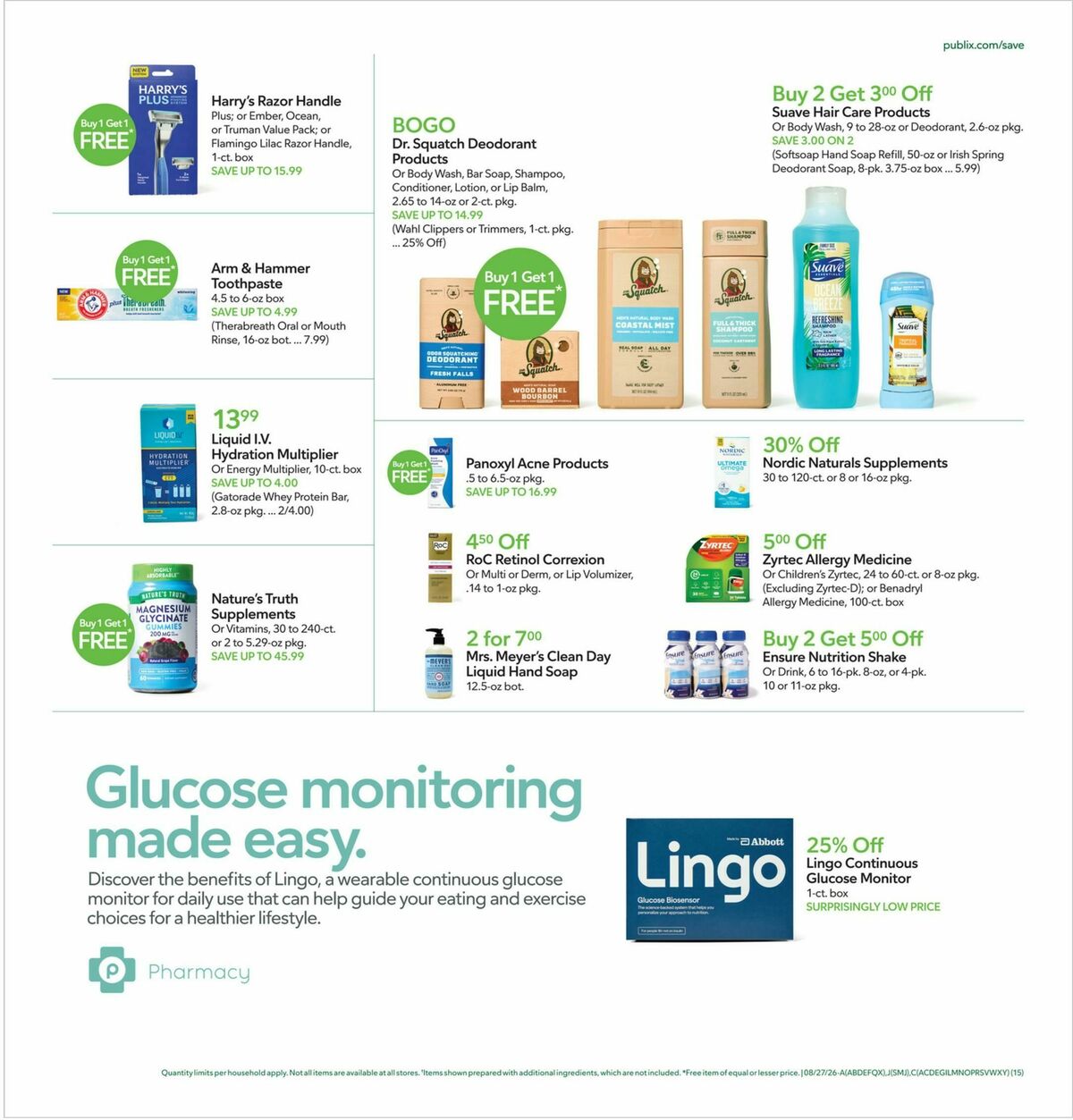 Publix Weekly Ad from August 26