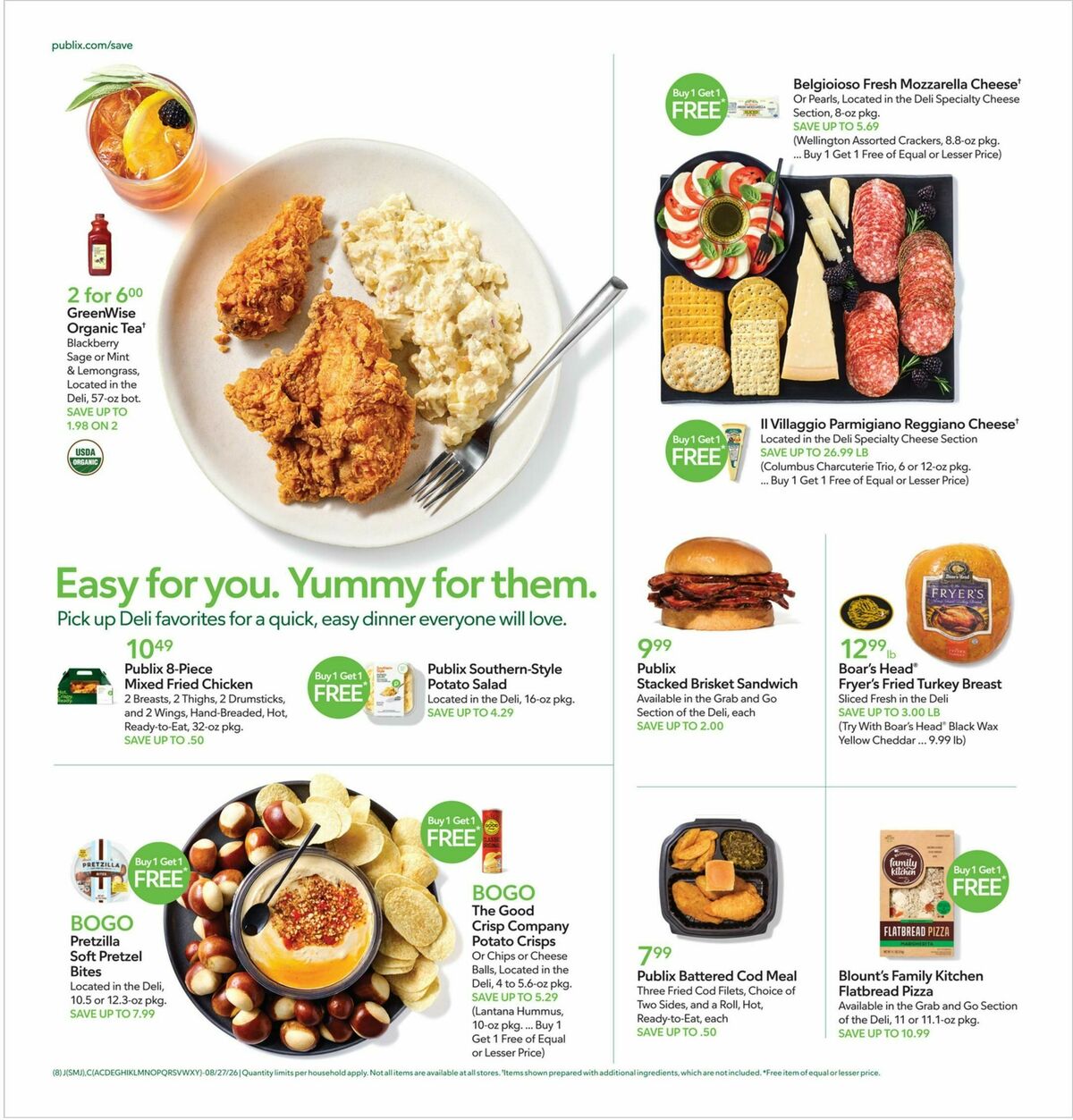 Publix Weekly Ad from August 26