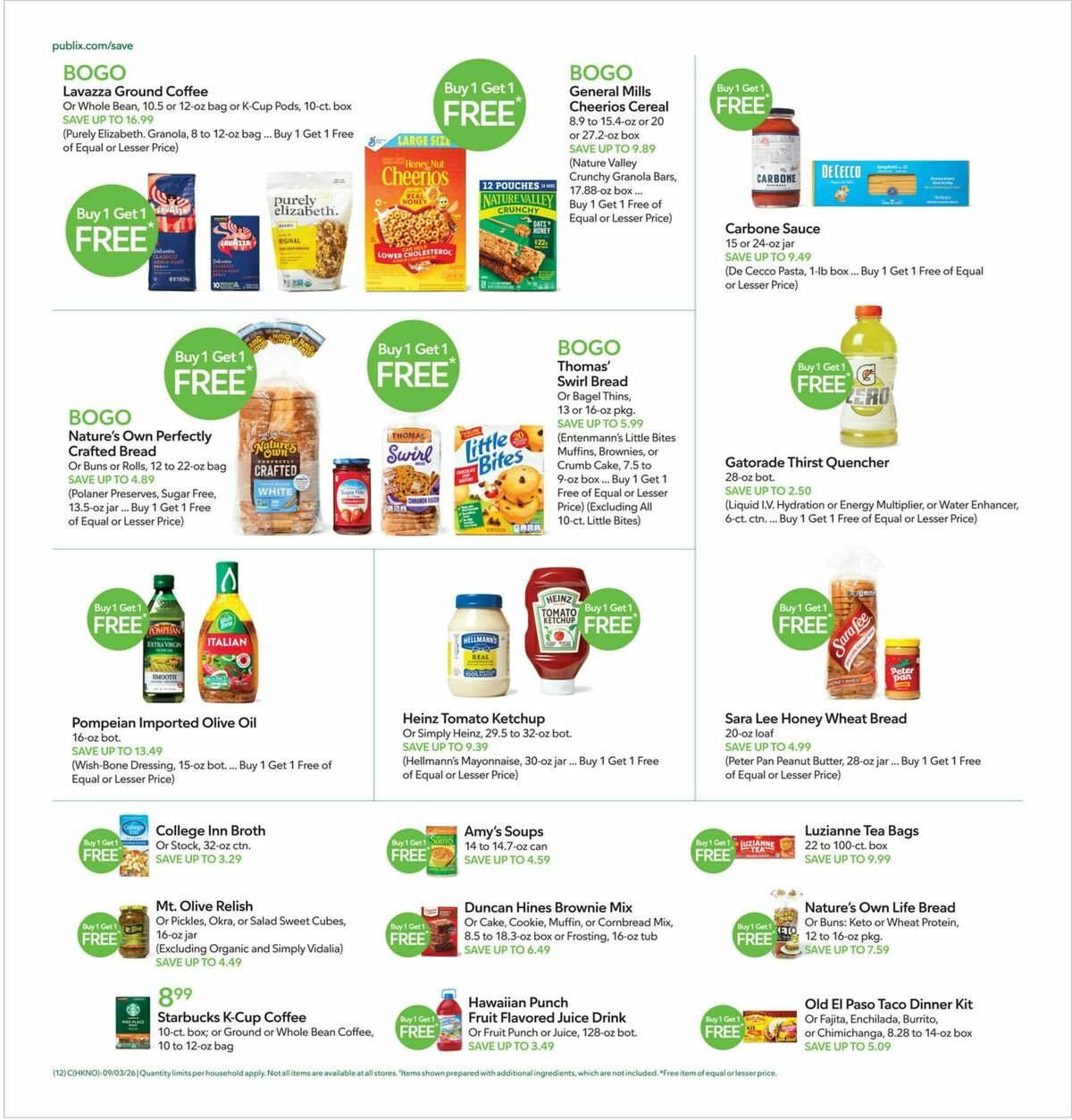 Publix Weekly Ad from September 2