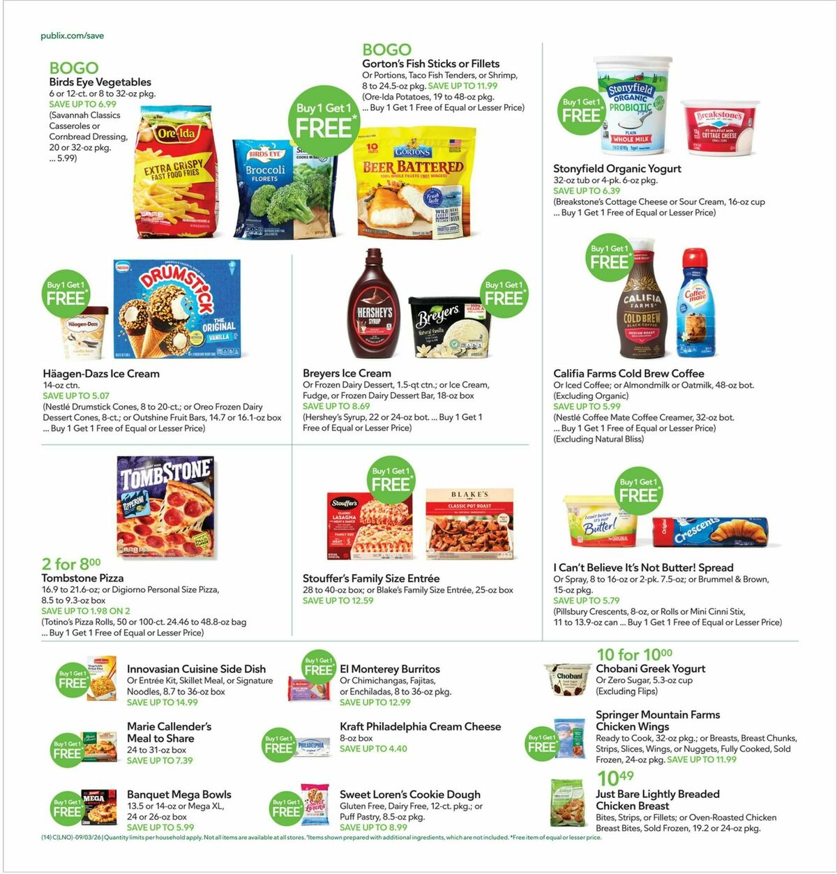 Publix Weekly Ad from September 2