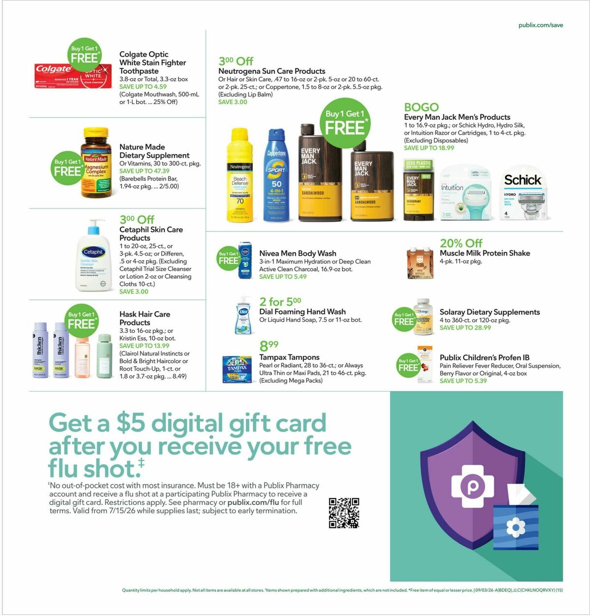 Publix Weekly Ad from September 2