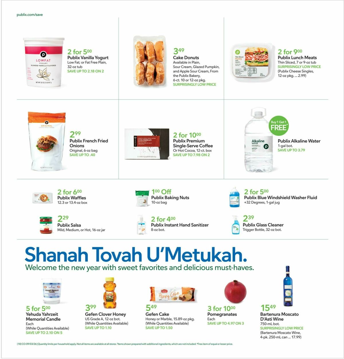 Publix Weekly Ad from September 2