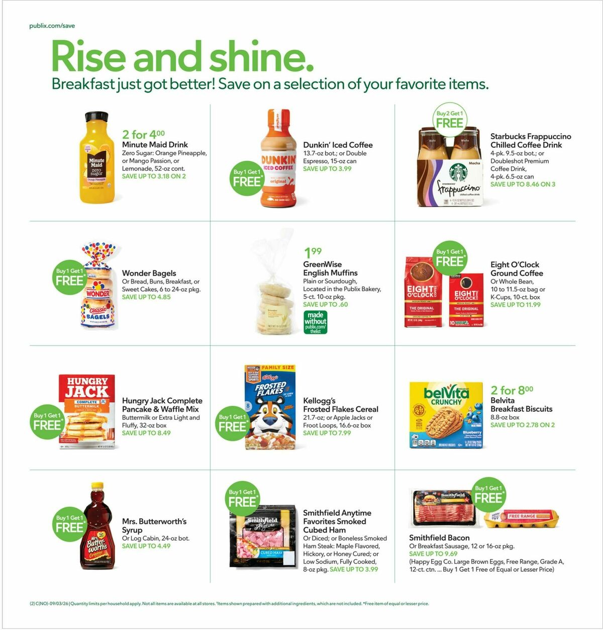 Publix Weekly Ad from September 2