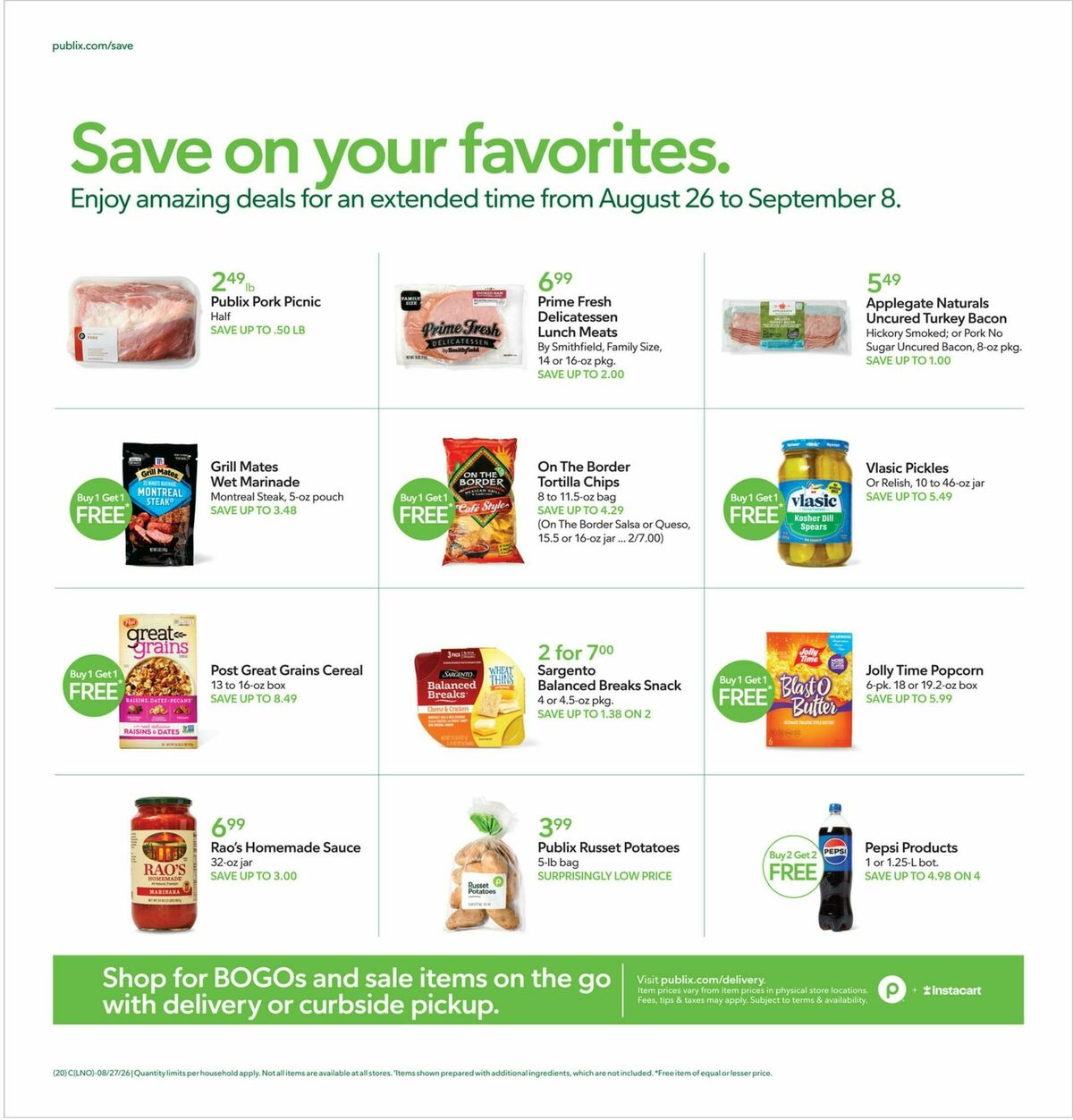 Publix Weekly Ad from September 2