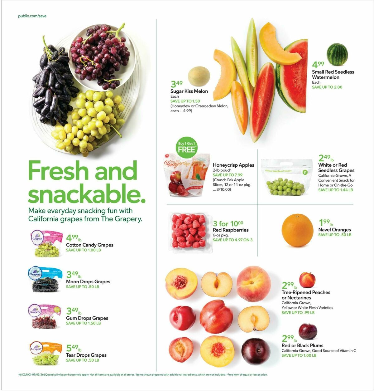 Publix Weekly Ad from September 2