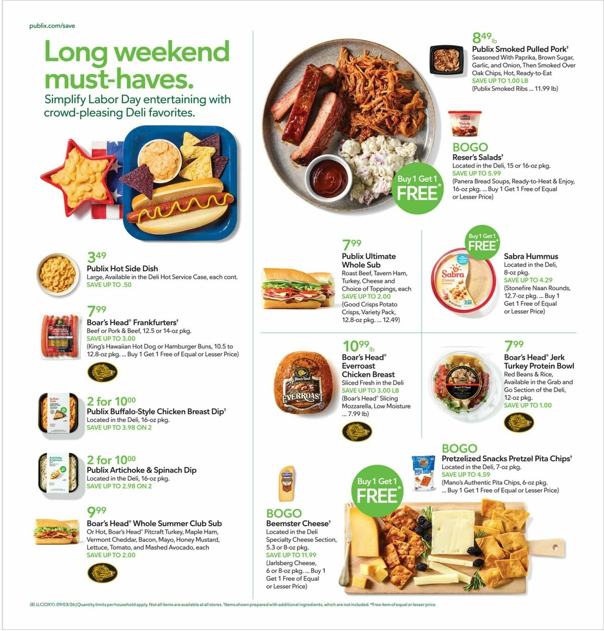 Publix Weekly Ad from September 2