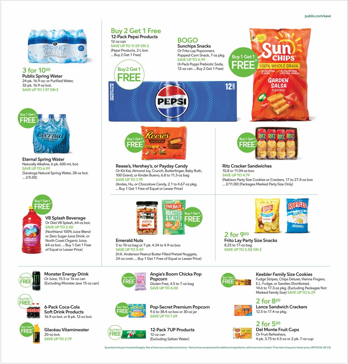 Publix Weekly Ad from September 9