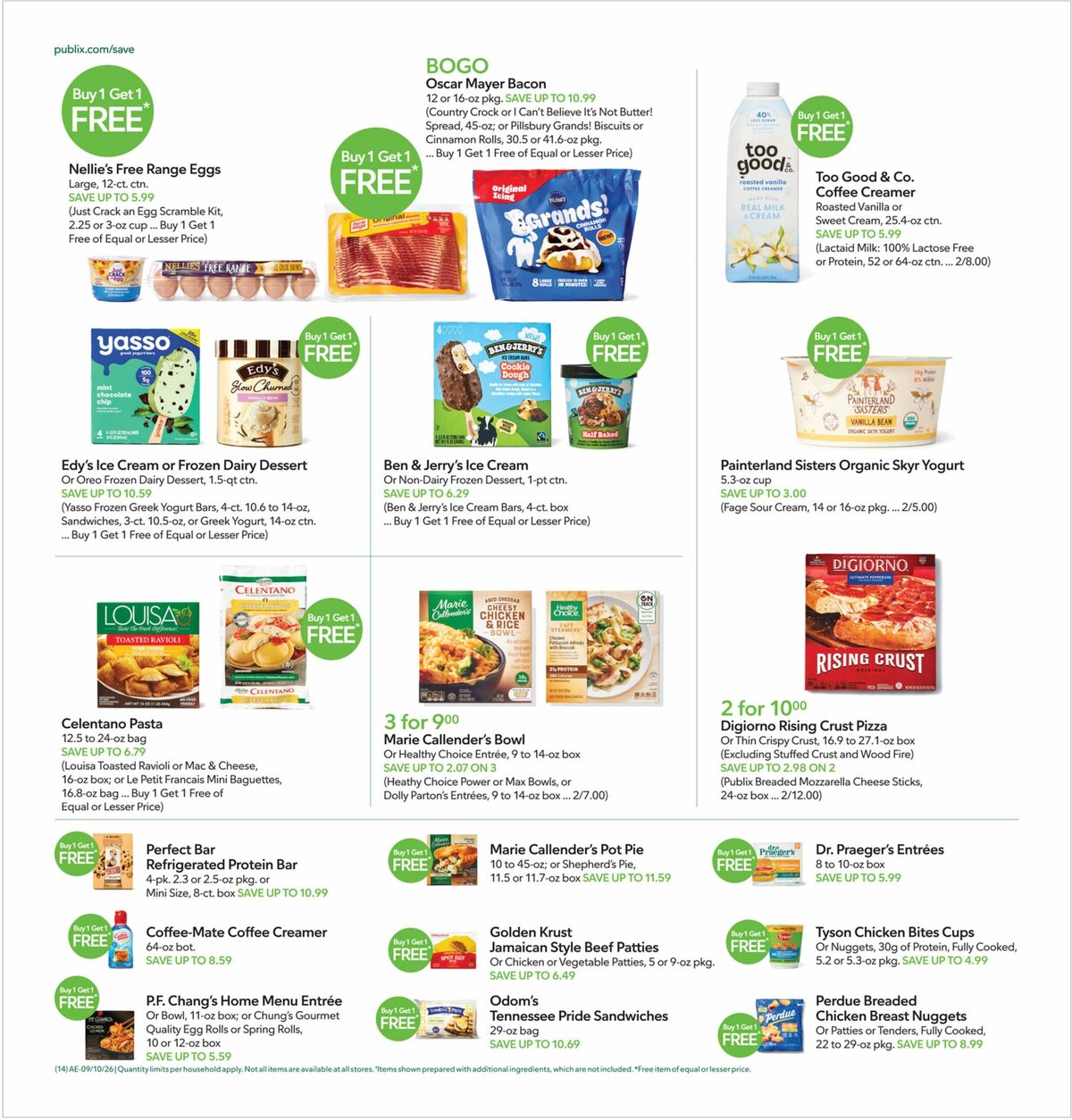 Publix Weekly Ad from September 9