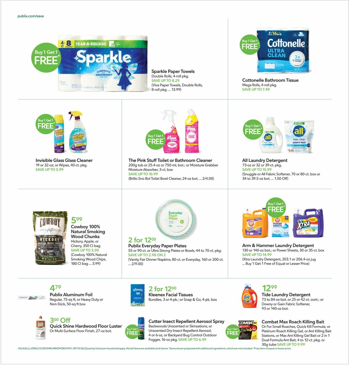 Publix Weekly Ad from September 9