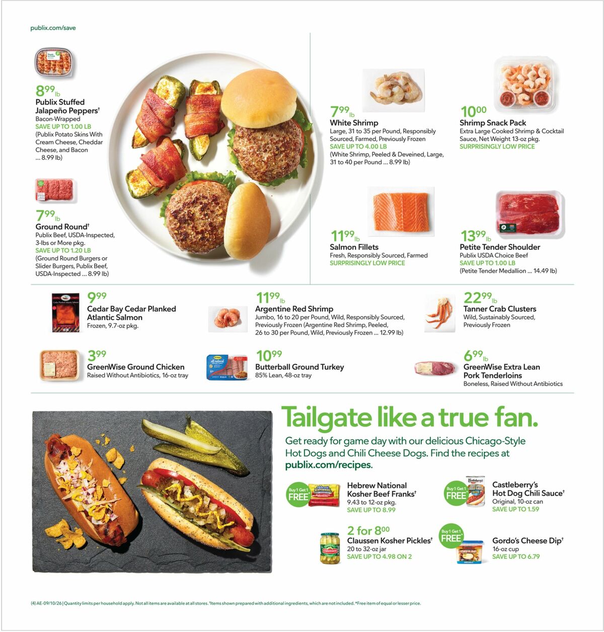 Publix Weekly Ad from September 9