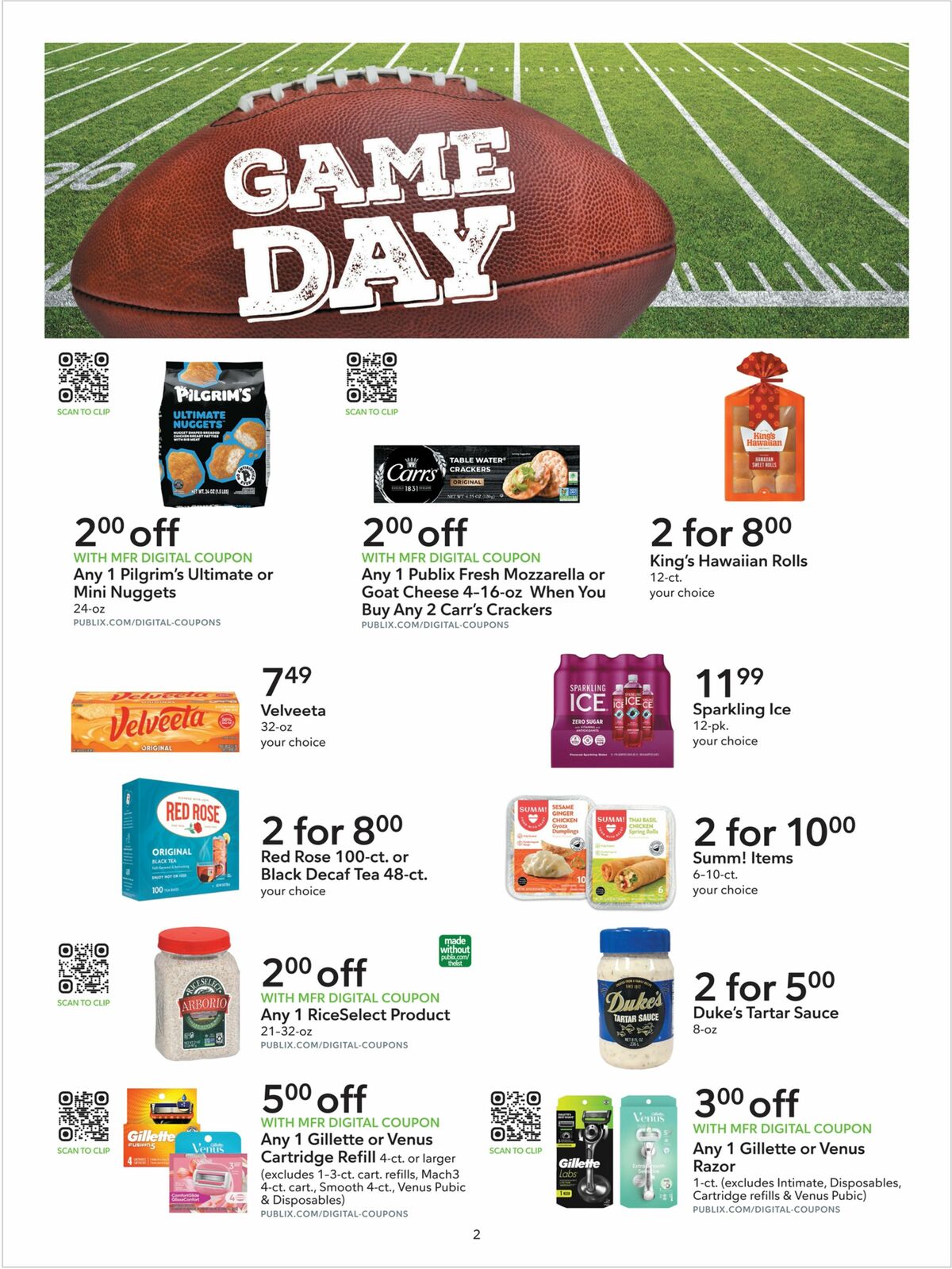 Publix Extra Savings Weekly Ad from September 9