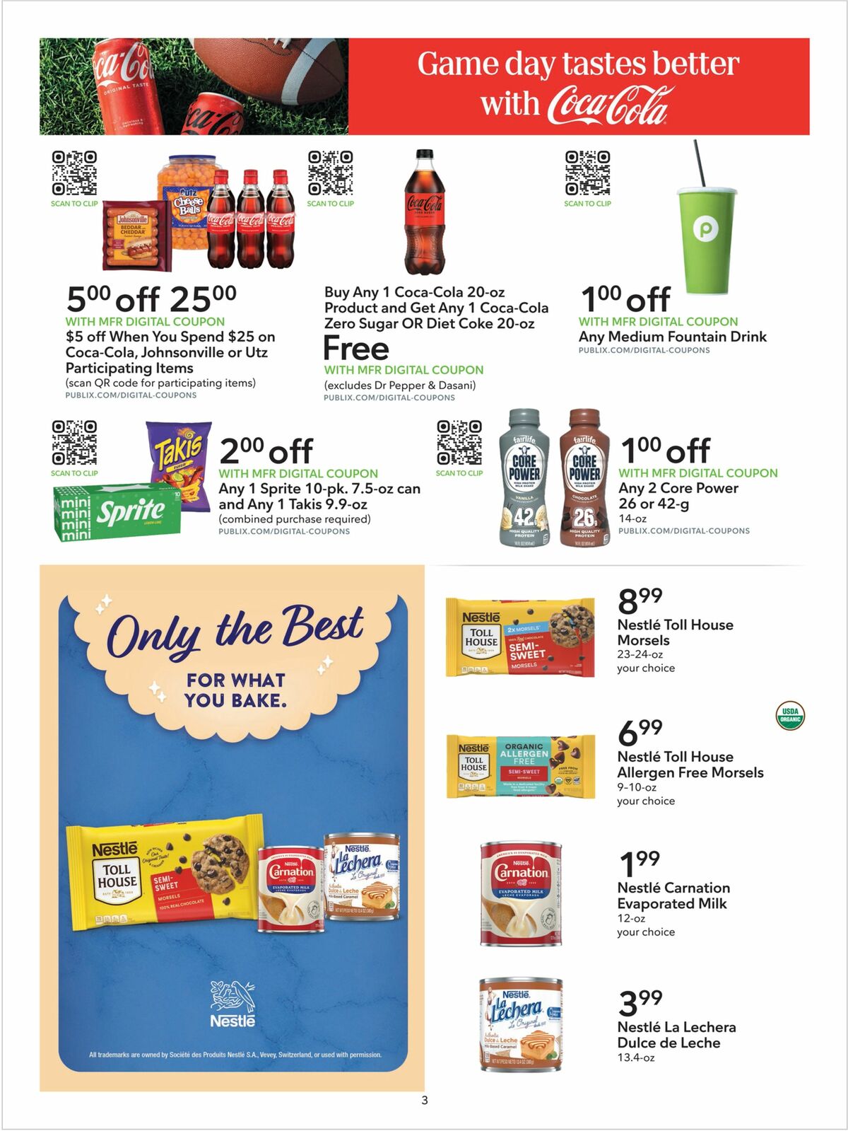 Publix Extra Savings Weekly Ad from September 9