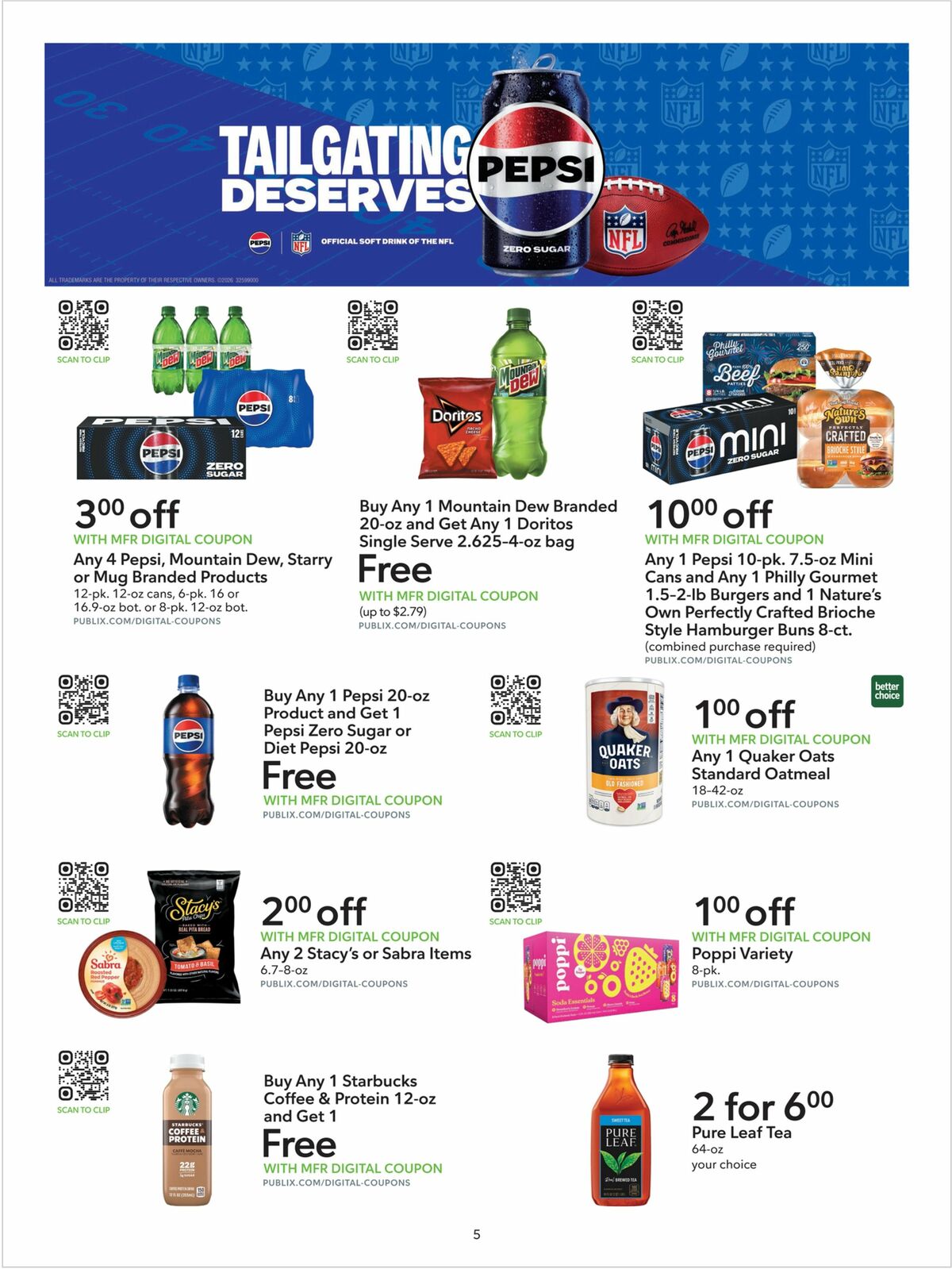 Publix Extra Savings Weekly Ad from September 9
