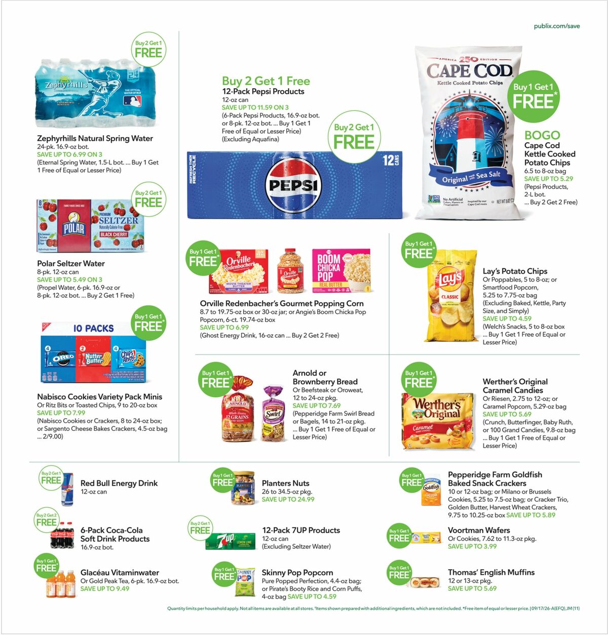 Publix Weekly Ad from September 16