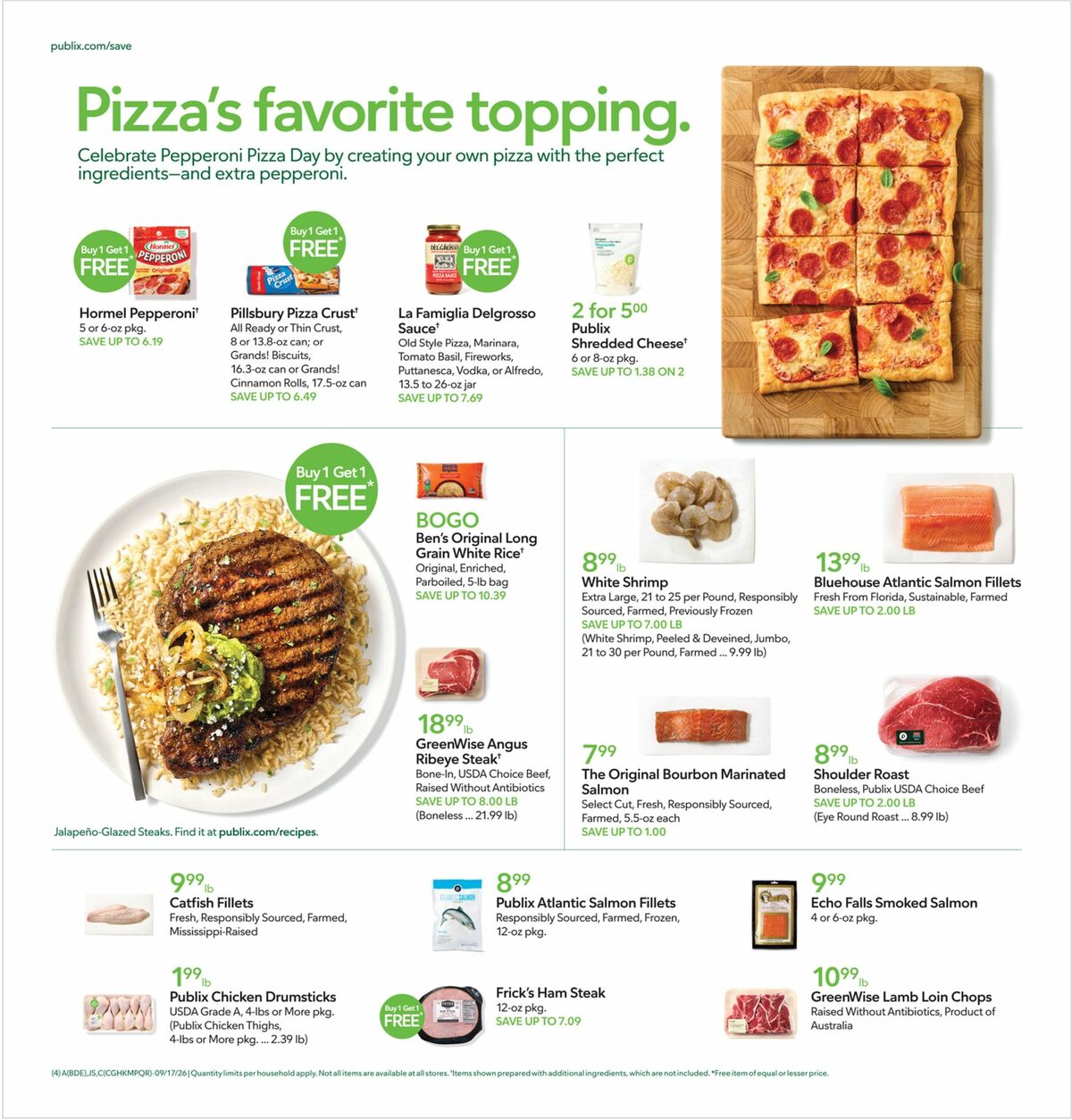 Publix Weekly Ad from September 16