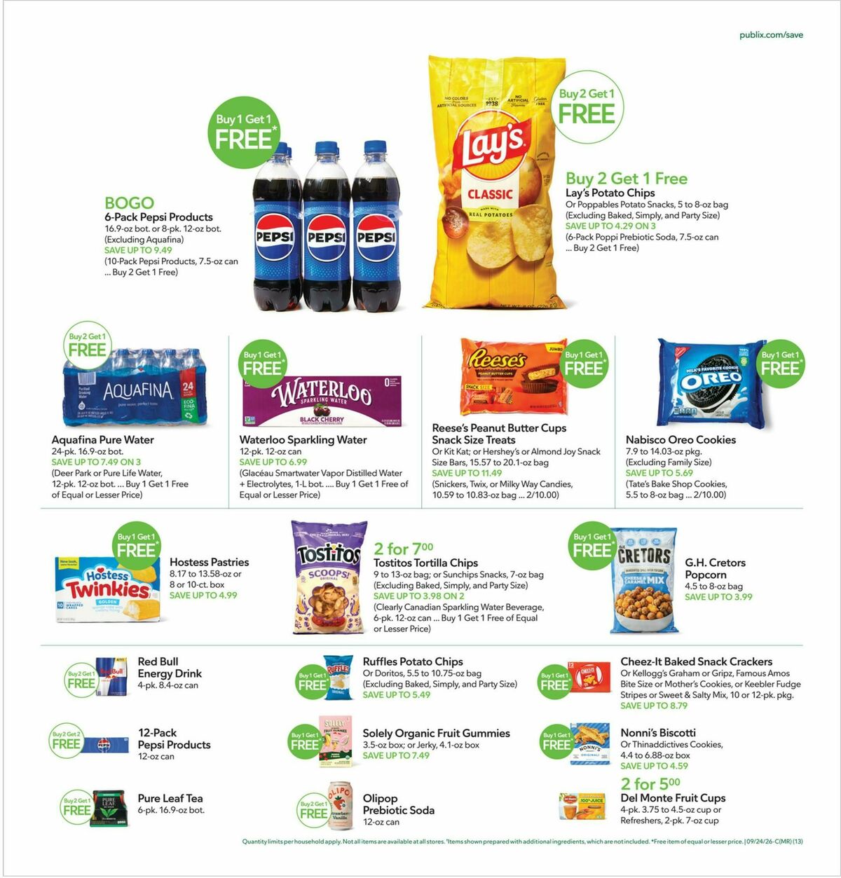 Publix Weekly Ad from September 23