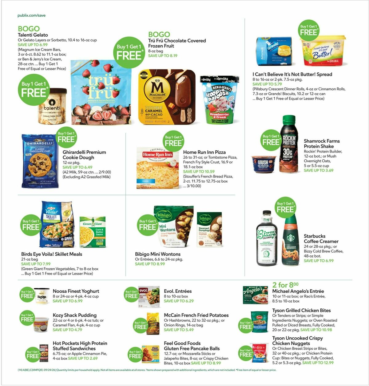 Publix Weekly Ad from September 23