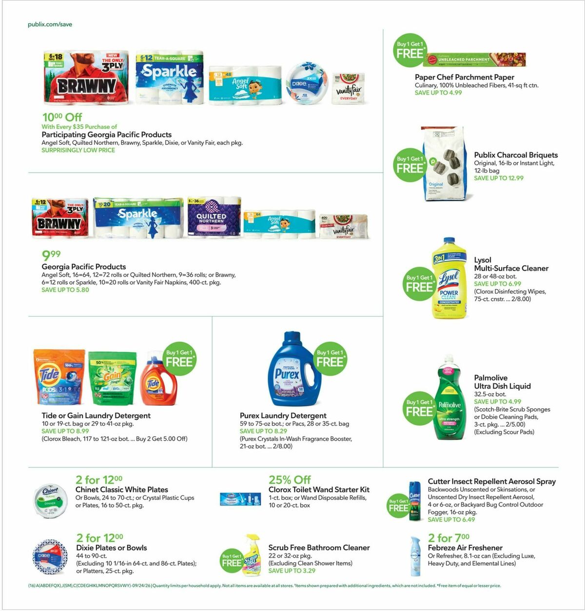 Publix Weekly Ad from September 23
