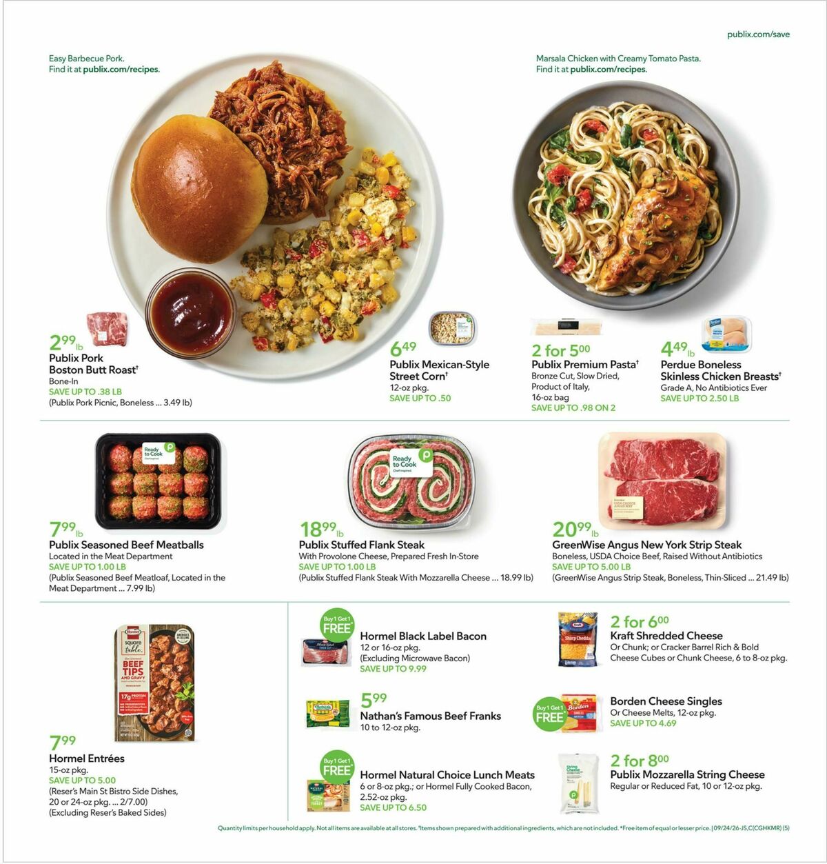 Publix Weekly Ad from September 23