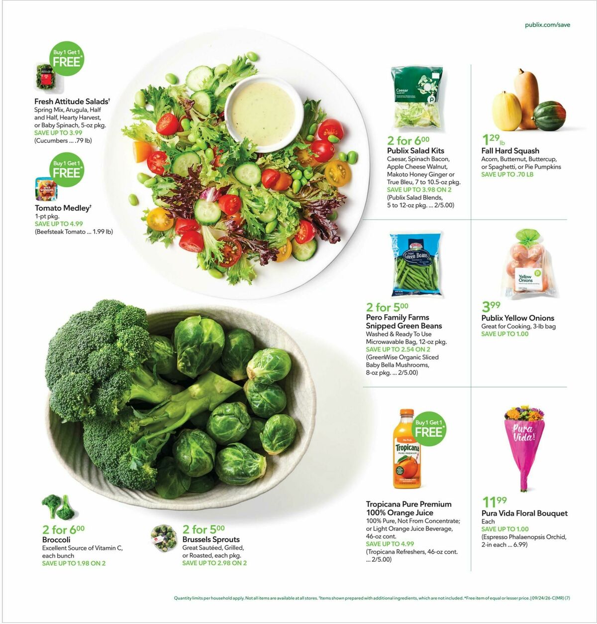 Publix Weekly Ad from September 23