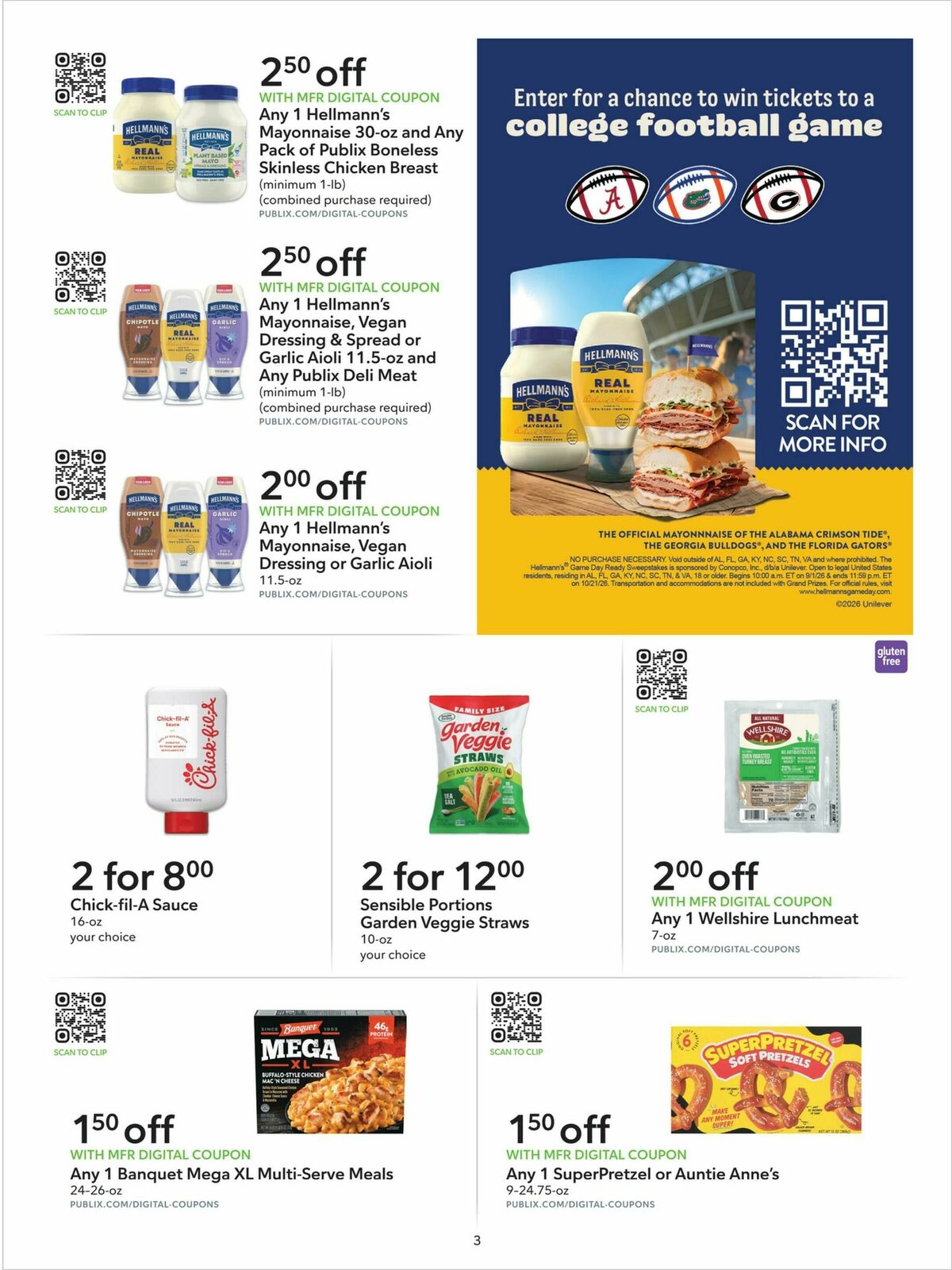 Publix Extra Savings Weekly Ad from September 23