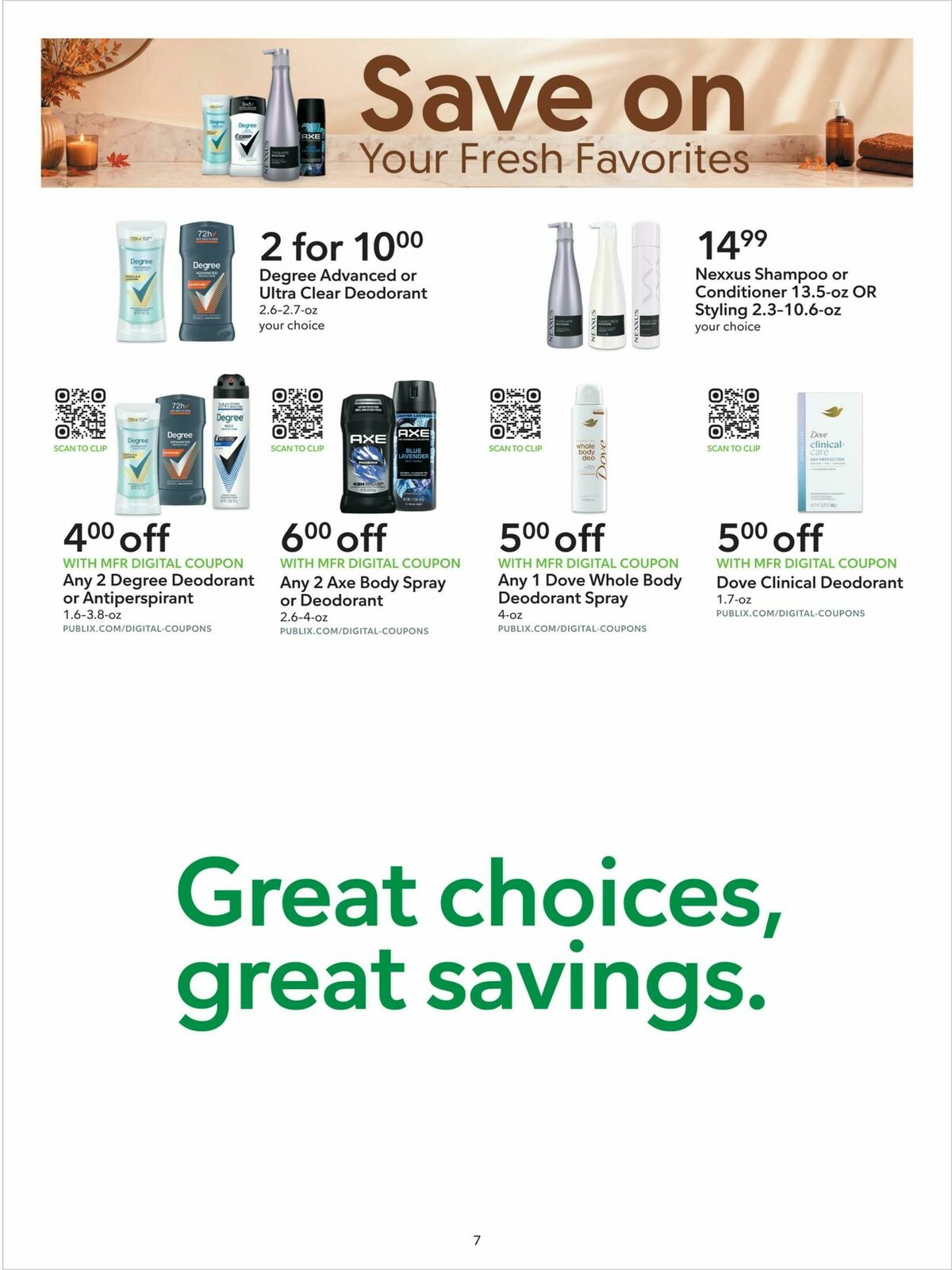Publix Extra Savings Weekly Ad from September 23