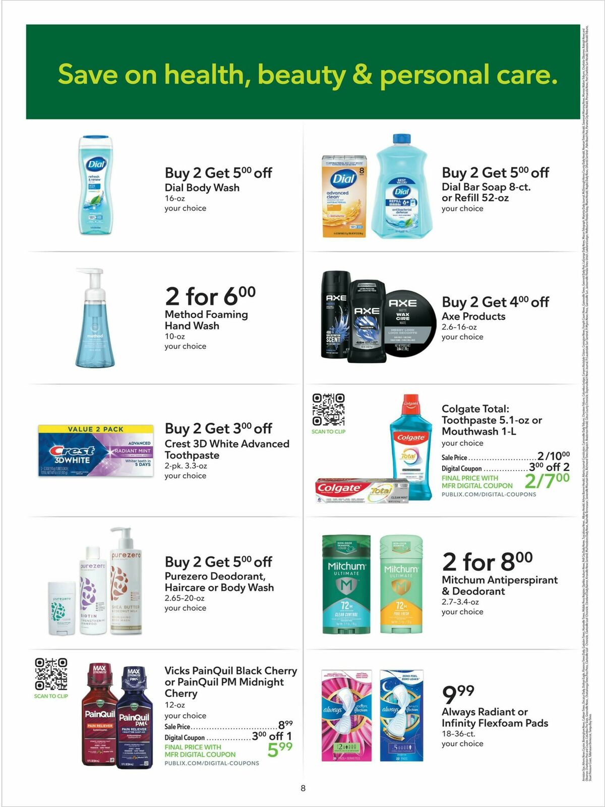 Publix Extra Savings Weekly Ad from September 23