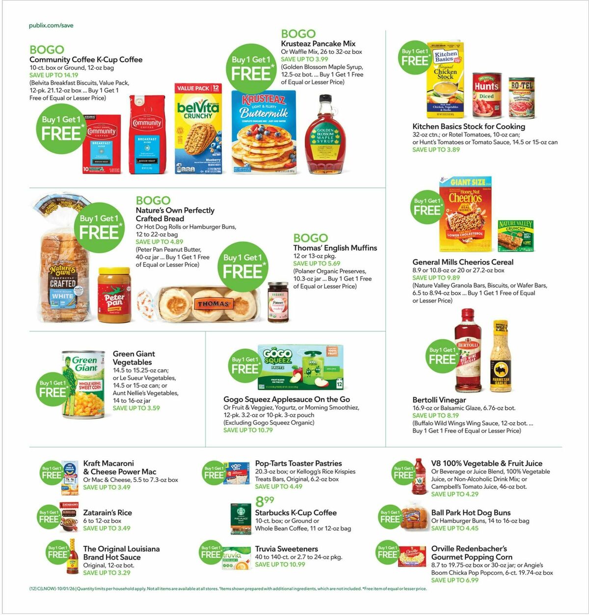 Publix Weekly Ad from September 30