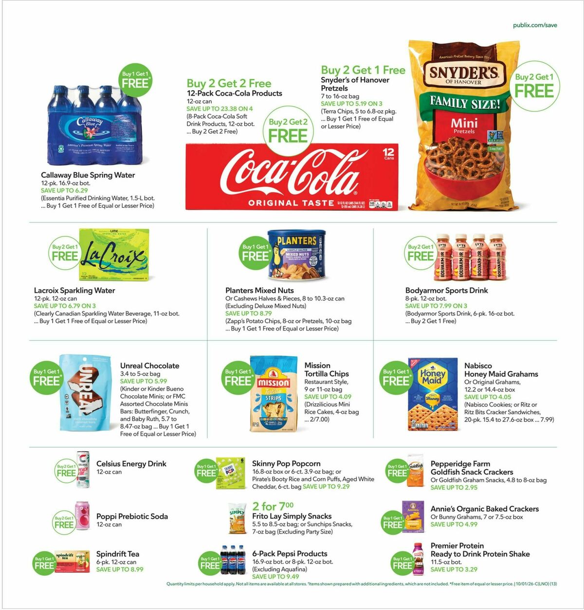 Publix Weekly Ad from September 30