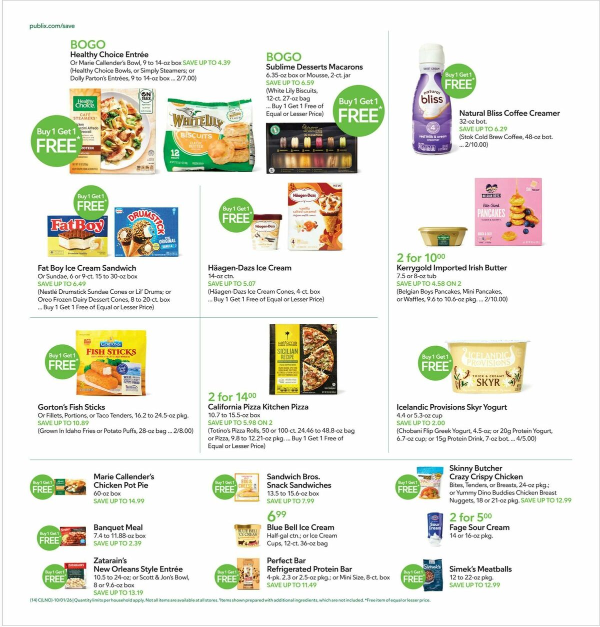 Publix Weekly Ad from September 30