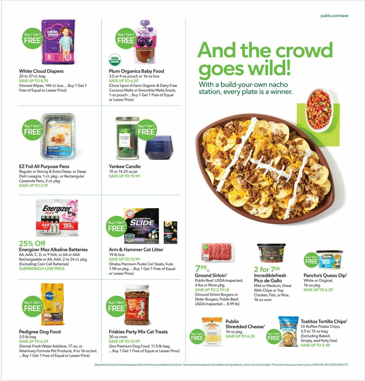 Publix Weekly Ad from September 30