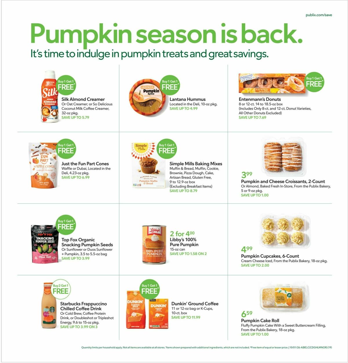 Publix Weekly Ad from September 30