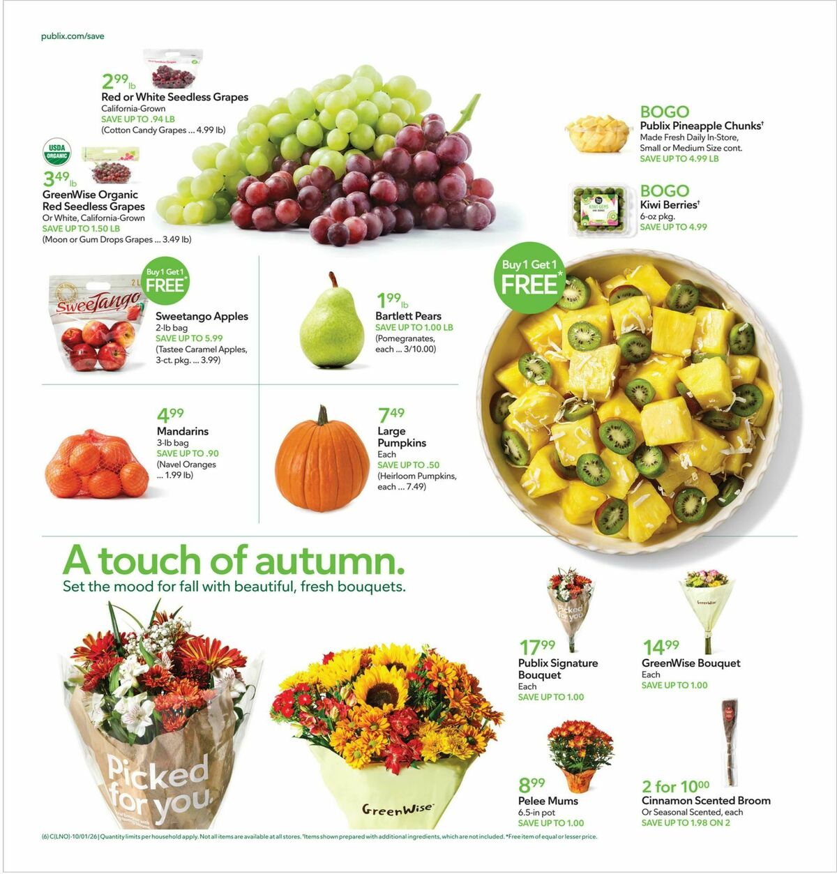 Publix Weekly Ad from September 30