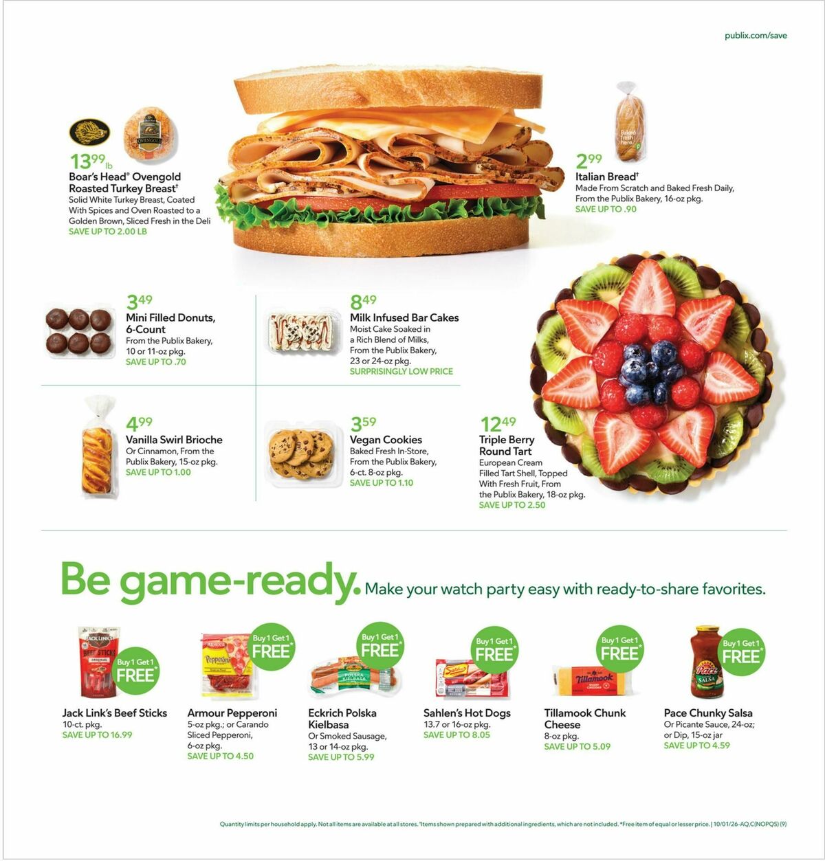 Publix Weekly Ad from September 30