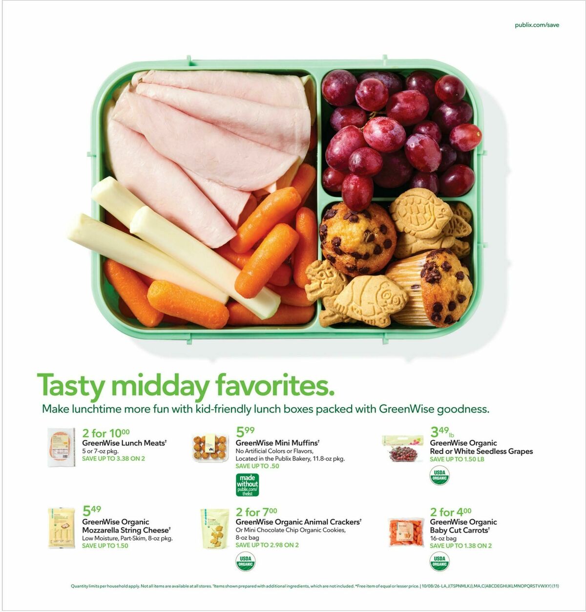 Publix Weekly Ad from October 7