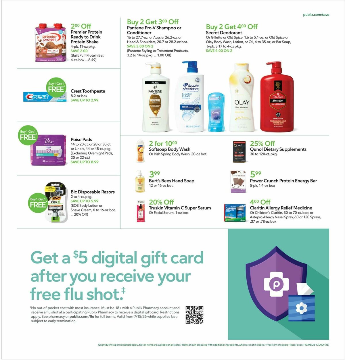 Publix Weekly Ad from October 7