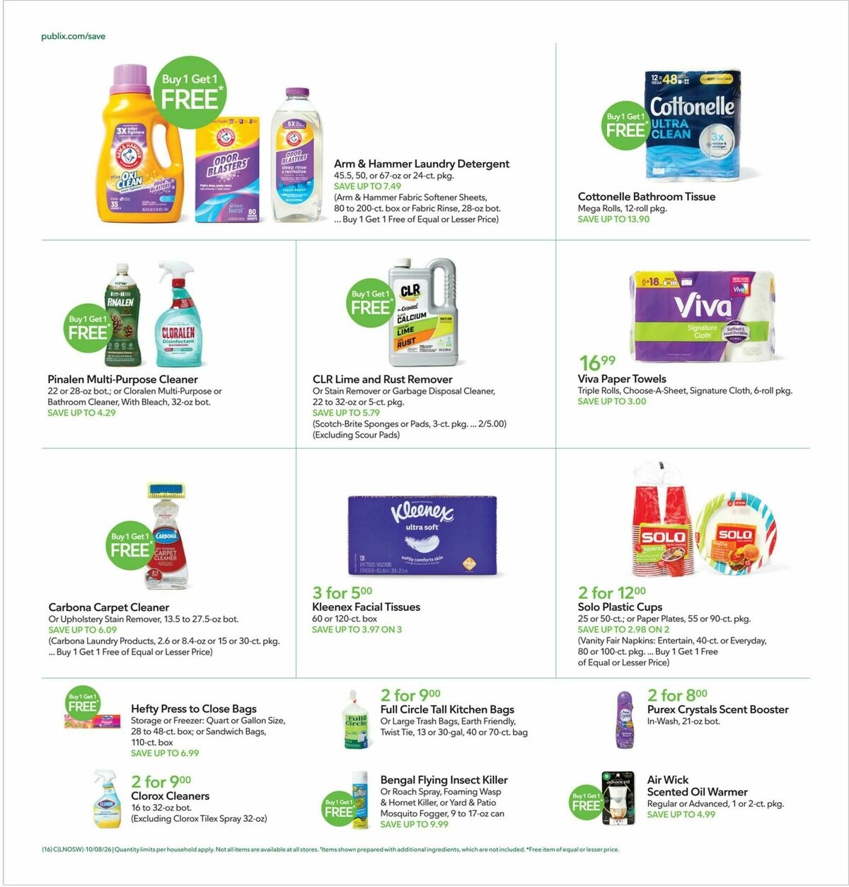 Publix Weekly Ad from October 7