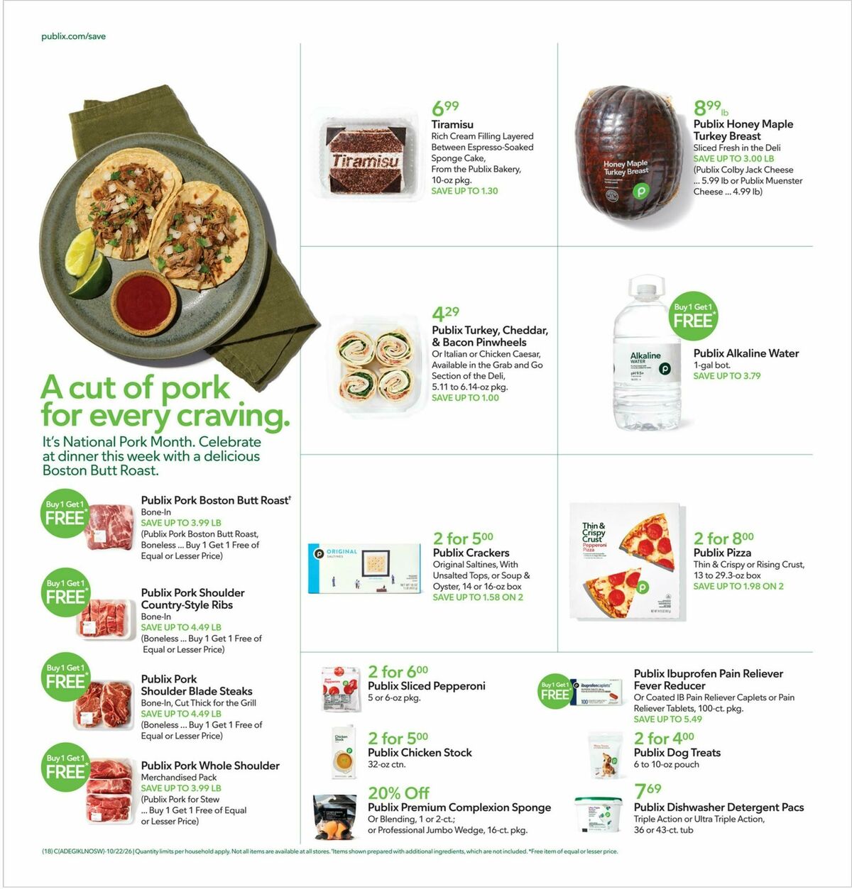 Publix Weekly Ad from October 7