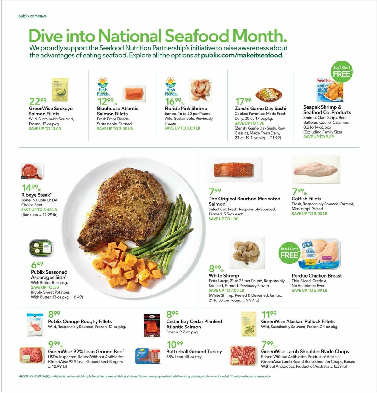 Publix Weekly Ad from October 7