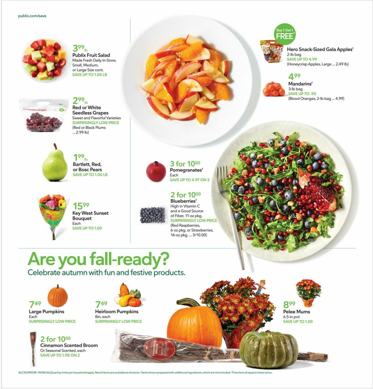 Publix Weekly Ad from October 7
