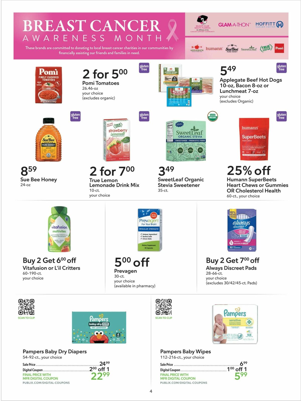 Publix Extra Savings Weekly Ad from October 7