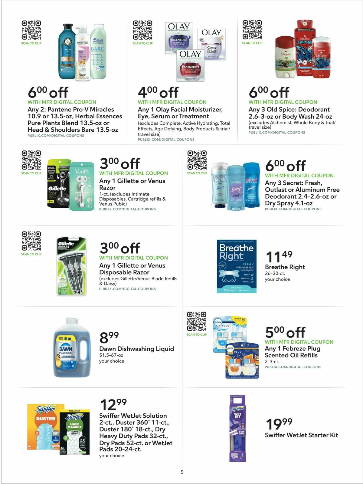Publix Extra Savings Weekly Ad from October 7