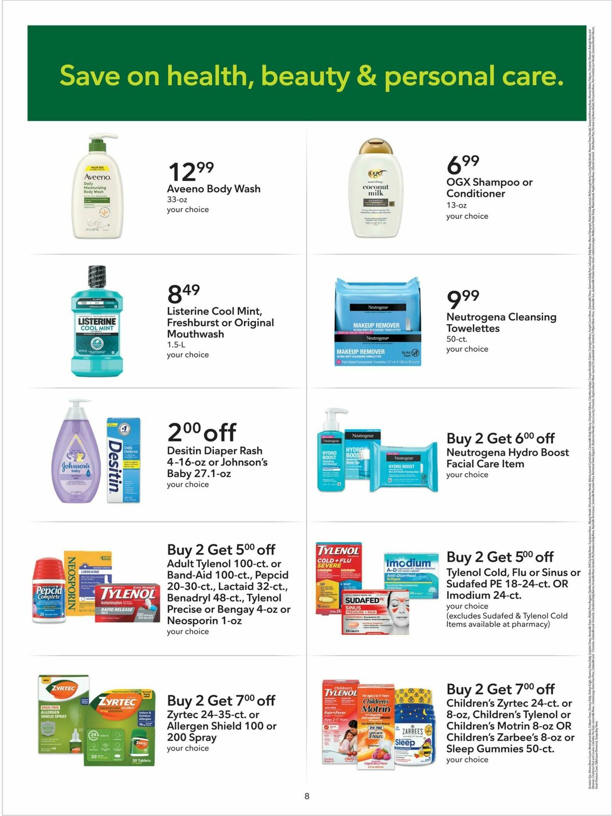 Publix Extra Savings Weekly Ad from October 7